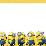 Printable Minions Birthday Party Invitation
