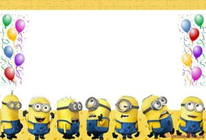 Minion Invitations - The Best of 2018 - Invitation World