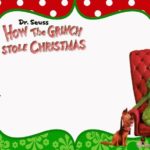 How the Grinch Stole Christmas Free Invitation