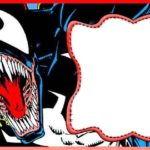 Marvel Venom Invitation Card