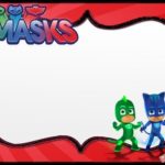 PJ Masks Invitation Free Printable