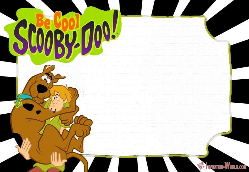 Free Scooby Doo Birthday Invitation Template Printable Templates