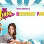 Soy Luna Birthday Party Invitation Printable
