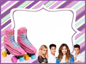 Soy Luna Invitation Card