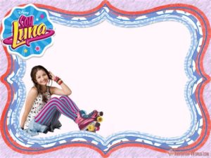 Soy Luna party Invitation Card