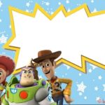 Toy Story birthday invitation template