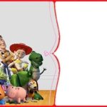 Toy Story invitation Blank