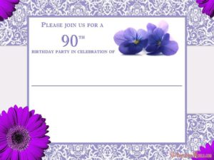 90th birthday invitation card 90th-birthday-invitation-card