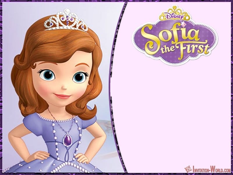 sofia the first birthday