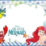 Disney Little Mermaid Invitation Template Free