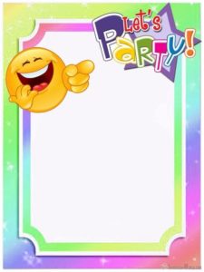 Emoji Invitation Template emoji-invitation-template