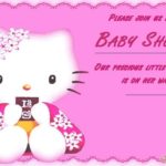Free Hello Kitty Baby Shower Invitation