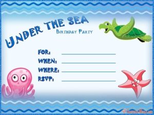 free-under-the-sea-template-design