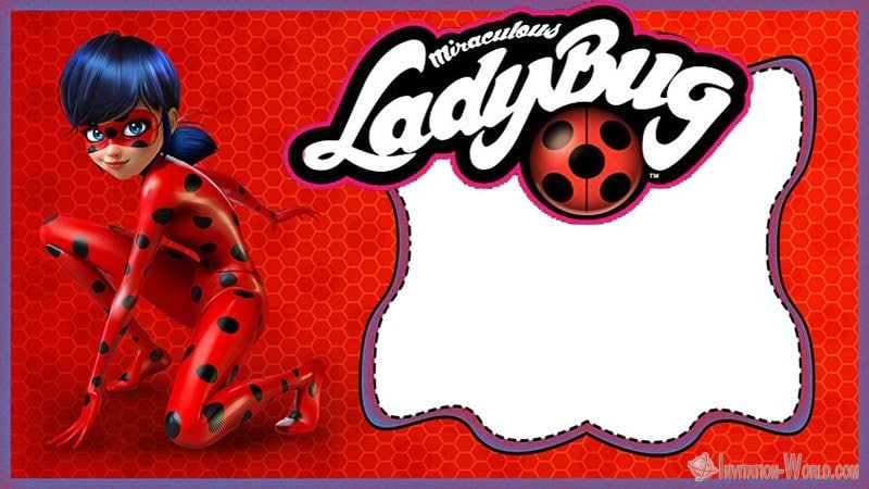 Free Printable Miraculous Ladybug Invitation Template Printable Free Printable Miraculous Ladybug Invitation Template Printable