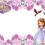 Sofia the First Flower Template