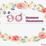 free 90th birthday party invitation