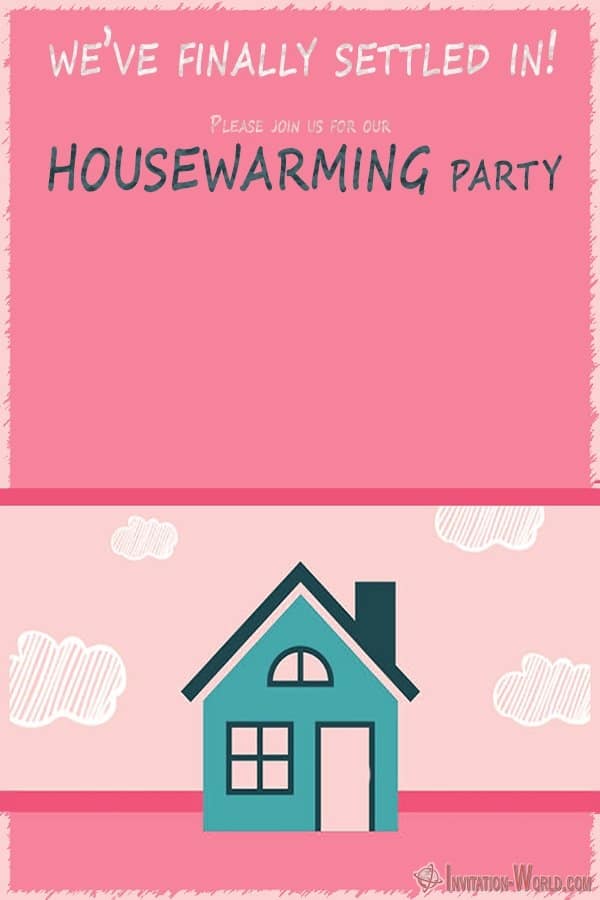 Housewarming Party Invitations Invitation World - cute pink cute template roblox girl