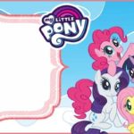 Free Printable My Little Pony Invitation