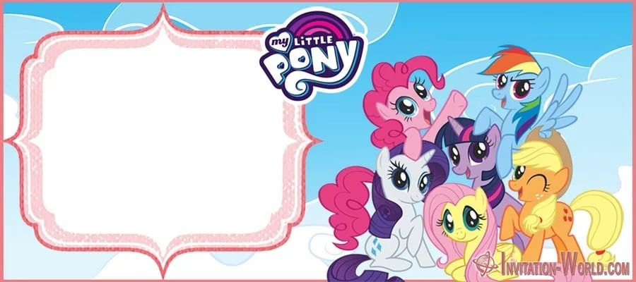 Free Printable My Little Pony Invitation - Free Printable My Little Pony Invitation