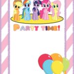 My Little Pony Party Invitation Template
