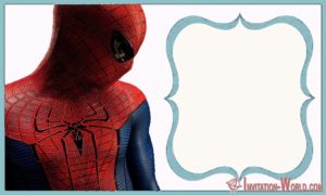 Free online birthday invitations Spider Man