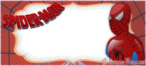 Spiderman Template