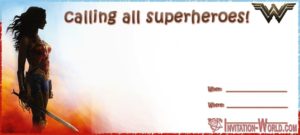 Free Editable Wonder Woman Invitation free-editable-wonder-woman-invitation