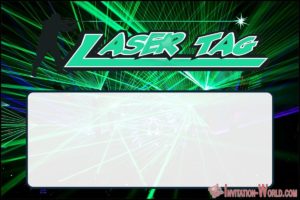 Free Laser Tag Invitation