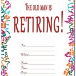 Free Printable Retirement Invitation