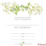 Free Printable Retirement Invitation Template