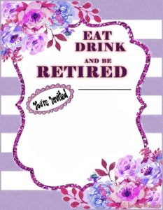 Funny Retirement Invitation