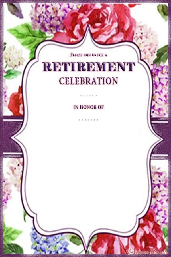 Retirement Party Invitations Printable 2023 Calendar Printable