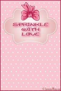Sprinkle with love Invitation Card sprinkle-with-love-invitation-card