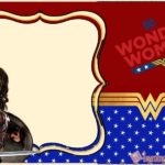 Wonder Woman Invitation Card