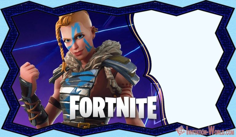 8 Fortnite Invitation Templates for Epic Party - Invitation World