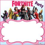 Free Printable Fortnite template