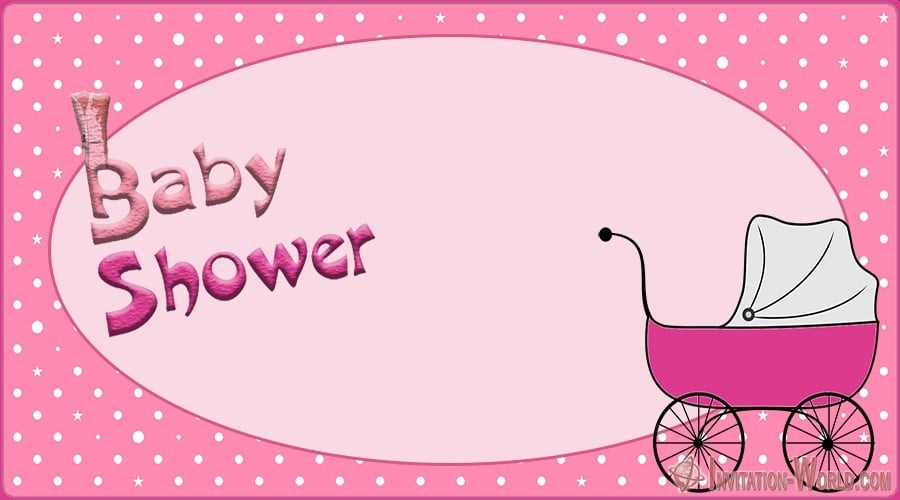 Baby Shower Invitation Card 1 - Baby Shower Invitation Card