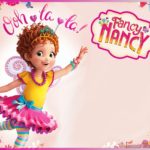 Blank Fancy Nancy invitation template