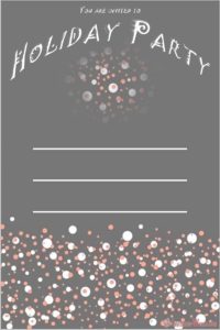 Custom Holiday Party Invitation custom-holiday-party-invitation