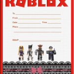 Free Online Roblox Birthday Invitation Invitation World - editable roblox invitations