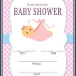 Free Baby Shower Invitation Template Pink