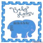 Free Baby Shower Invitation for boy