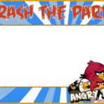 Free Printable Angry Birds Invitation