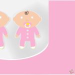Twins Baby Shower Free Template