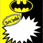 Custom Batman Invitation Template