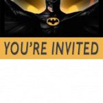 Free Printable Batman Invitation Template