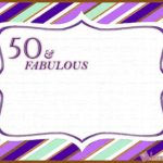 50 fabulous birthday invitation free