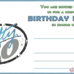 50th Birthday Invitation Card