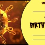 Coronavirus Virtual Party Invitation Card