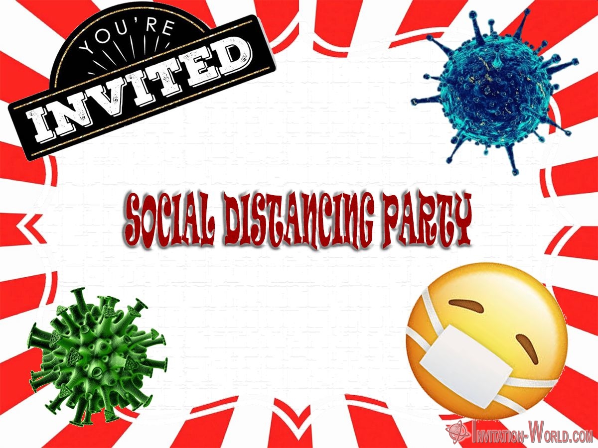 Coronavirus Digital Invitation Templates Invitation World